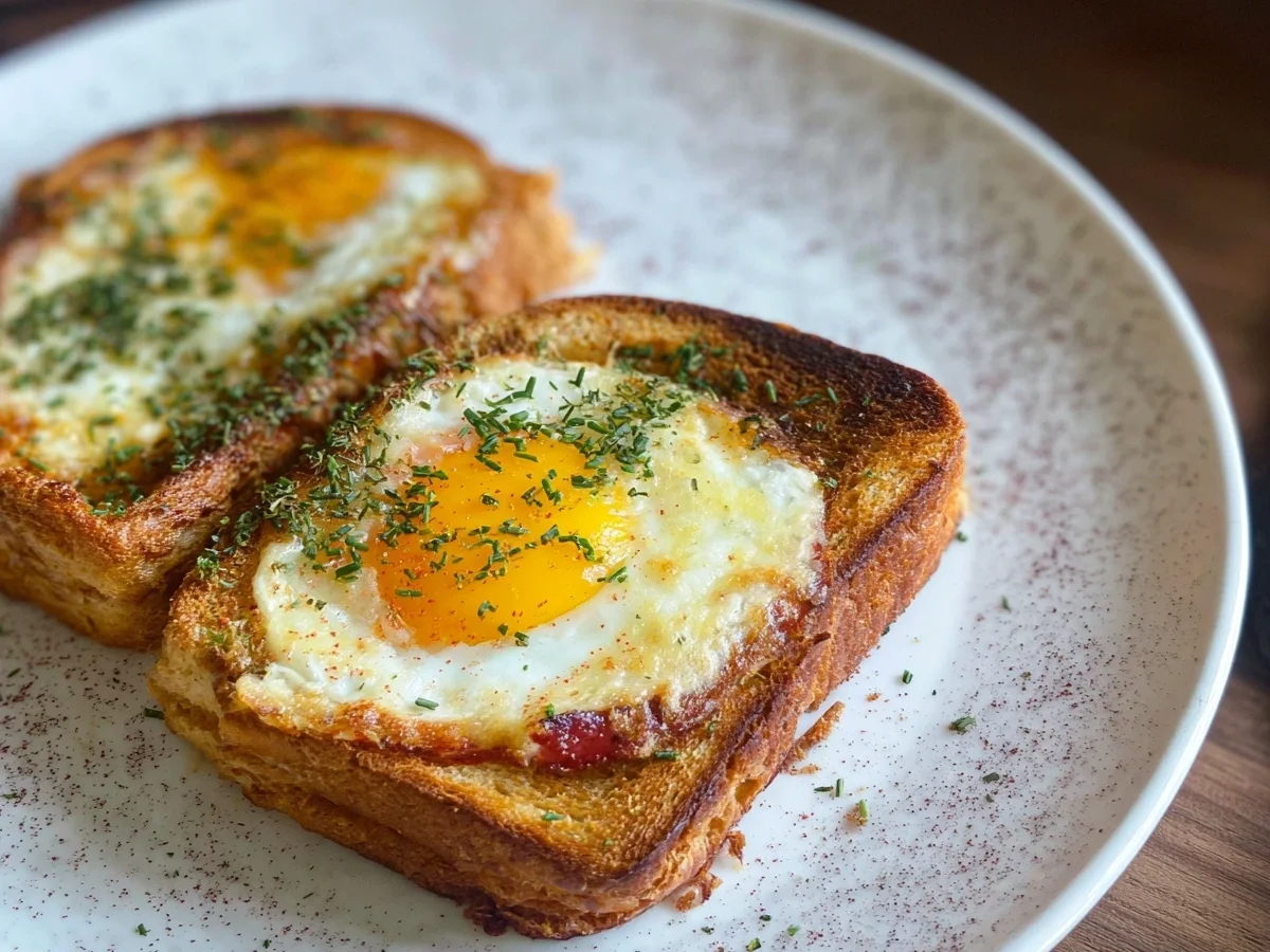 Airfryer Toast mit Ei: Schnelles 15-Minuten-Rezept - Bild 1