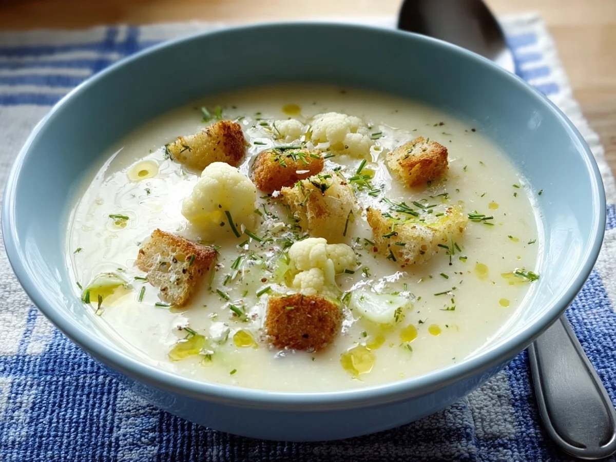 Blitz-Blumenkohlsuppe mit Croûtons: Schnell & Lecker - Bild 2