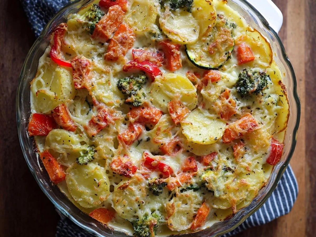 Bunter Gemüseauflauf mit Kartoffeln: Einfach & Lecker - Bild 2