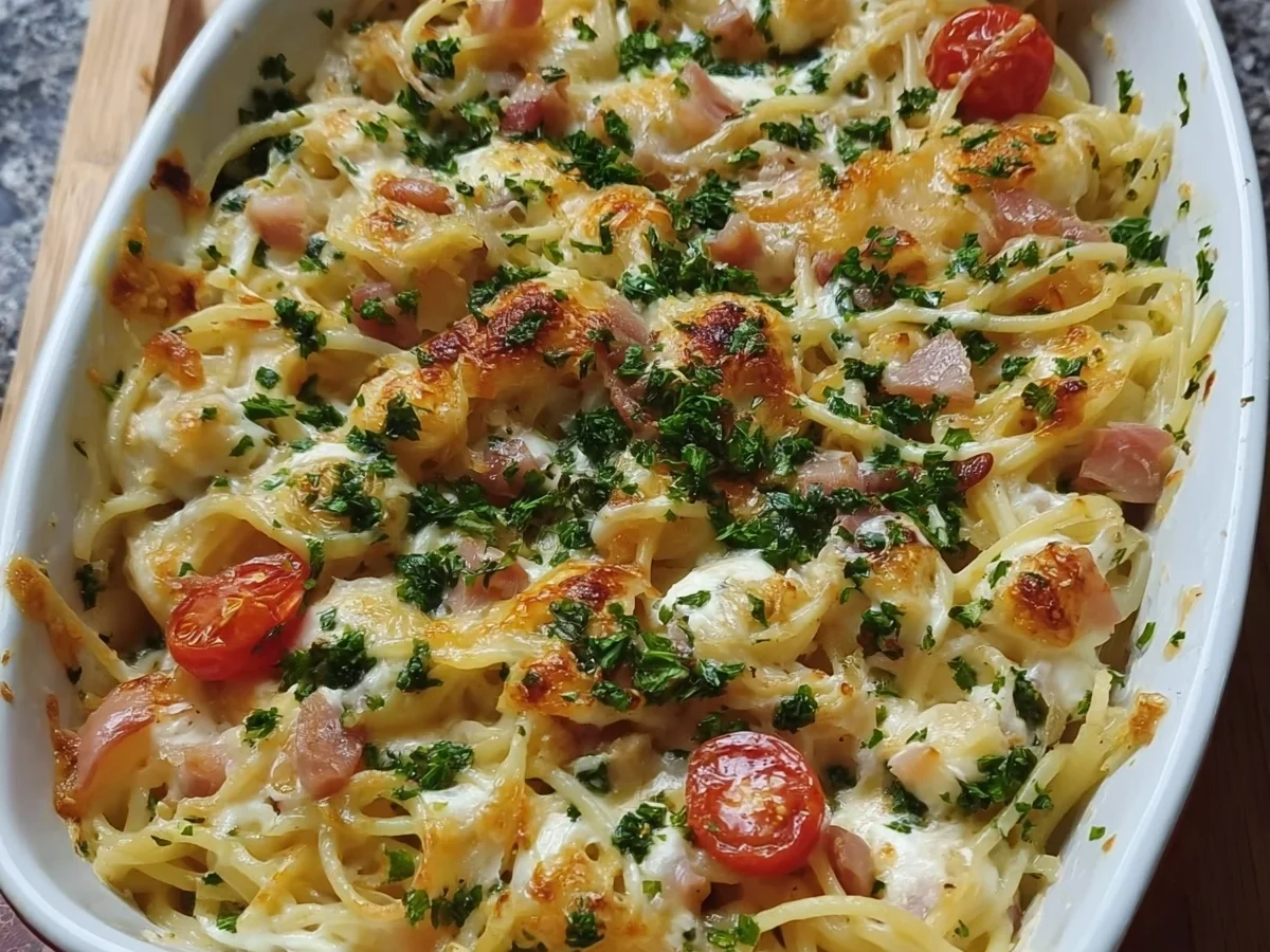 Camembert Ofen Pasta: Schnell & Cremig Genießen - Bild 2