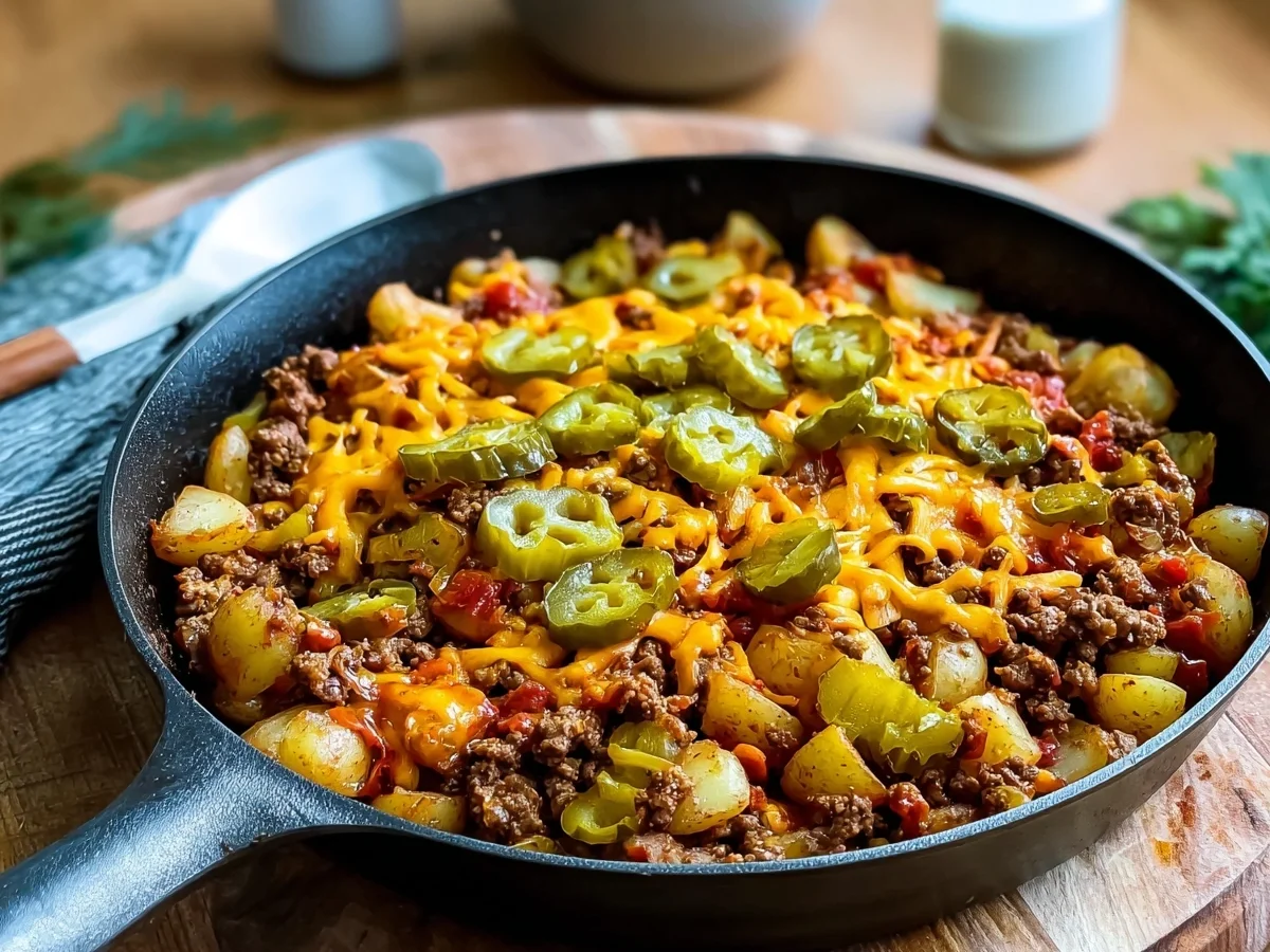 Cheeseburger-Pfanne: Schnell & einfach für die Familie - Bild 1