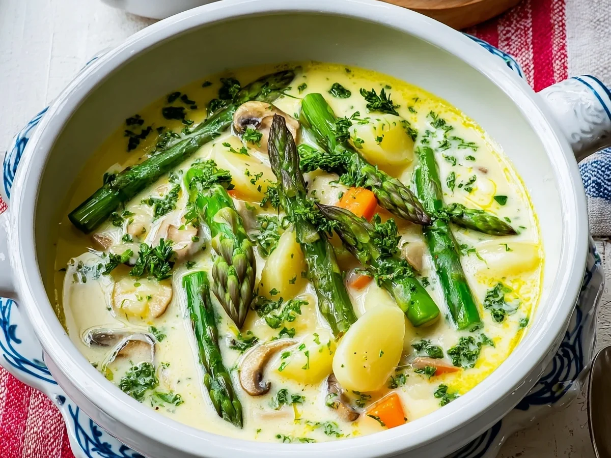 Cremiges Spargelragout: Leichtes Frühlingsgericht - Bild 2