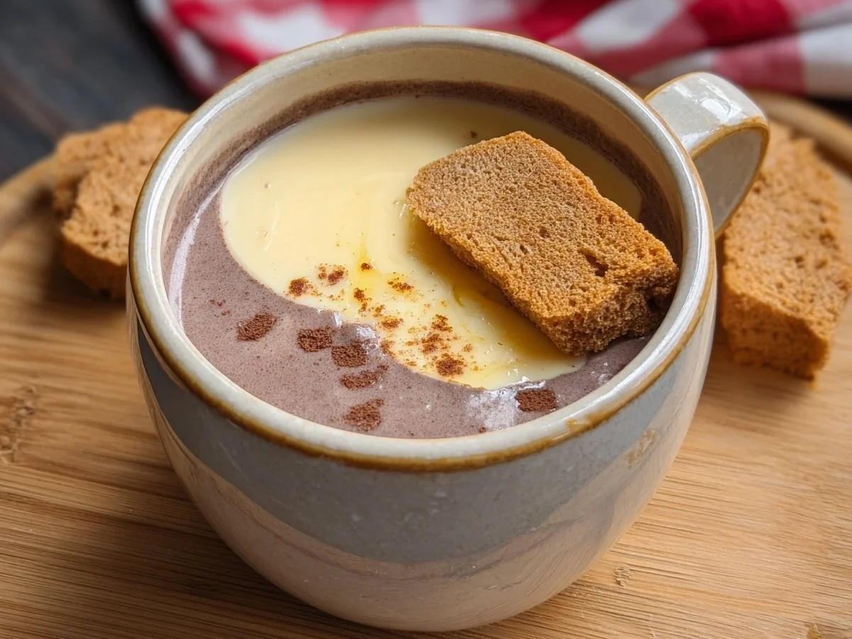 DDR Puddingsuppe mit Zwieback: Originalrezept - Bild 1