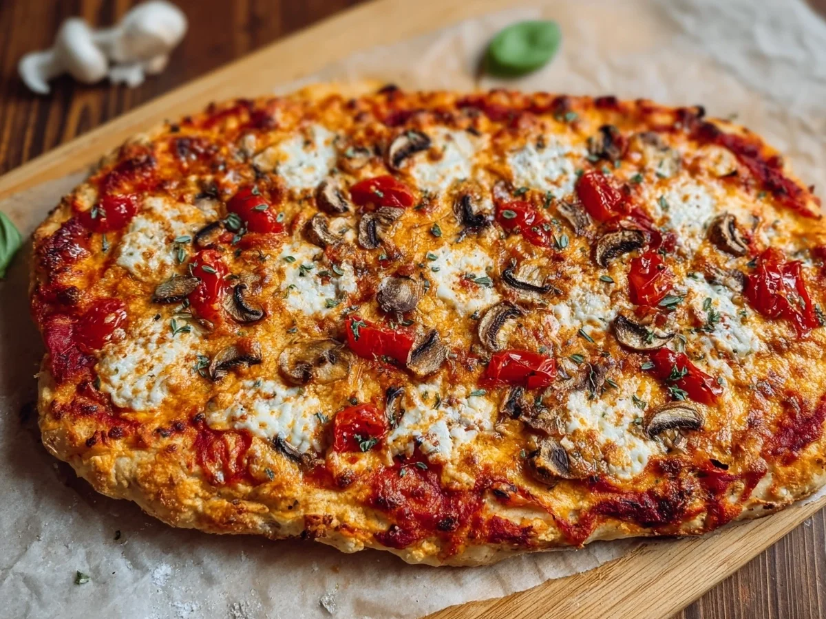 Eiweißreiche Skyr-Pizza mit Dinkel: Schnell & Lecker - Bild 1