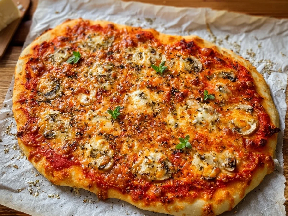 Eiweißreiche Skyr-Pizza mit Dinkel: Schnell & Lecker - Bild 2