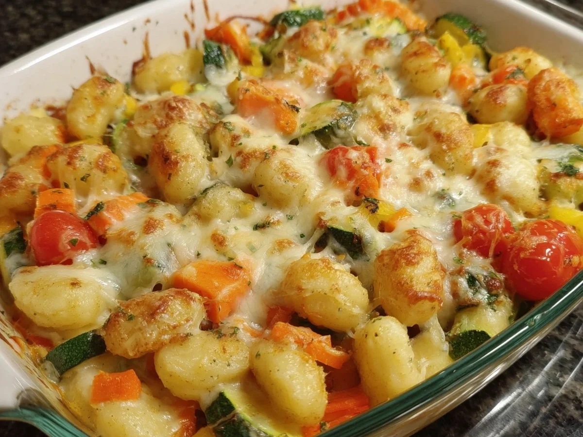 Gesunder Gnocchi-Auflauf mit buntem Gemüse in 35 Minuten - Bild 2