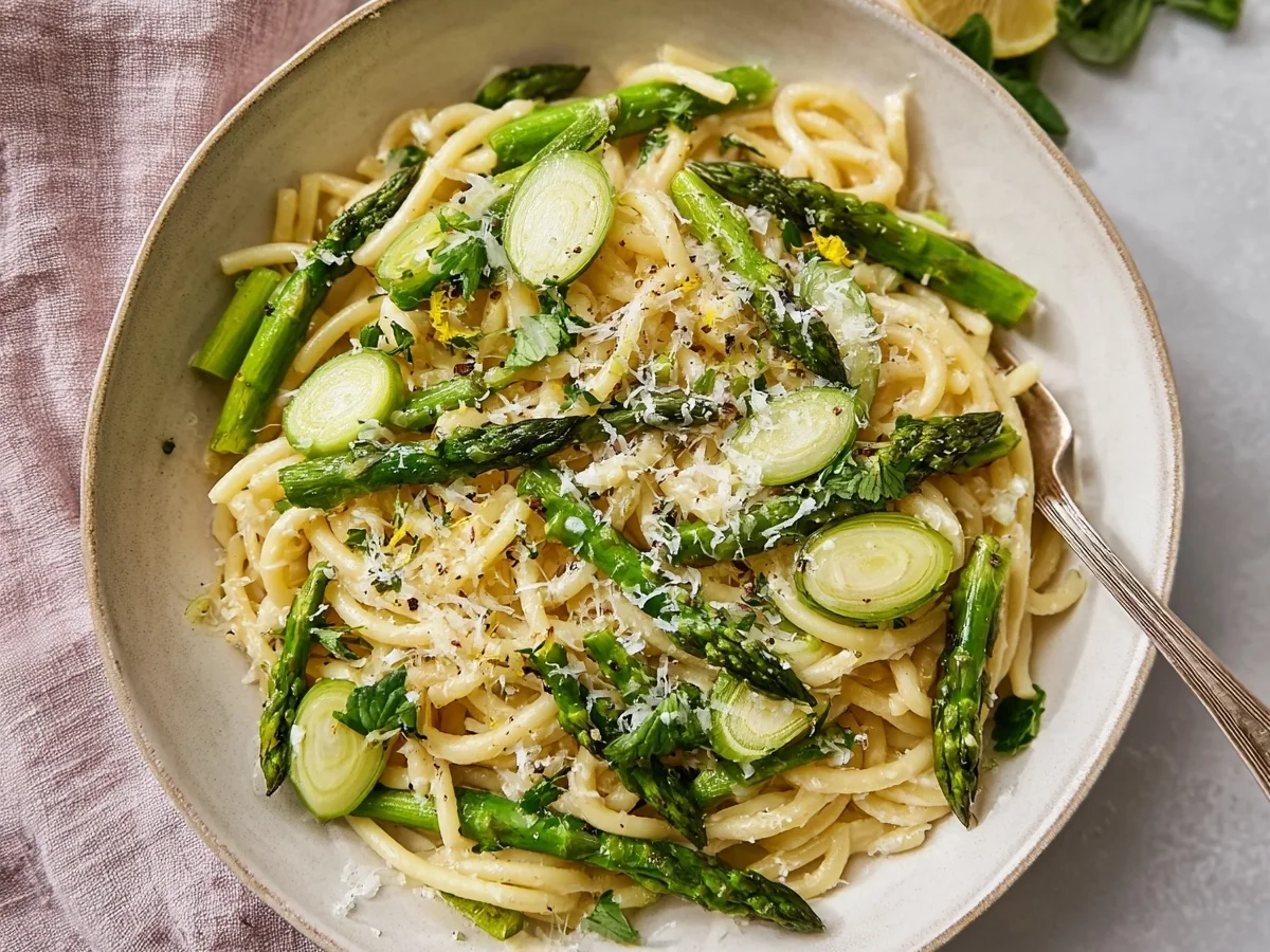 Grüner Spargel Pasta: Schnelles Blitzrezept - Bild 2