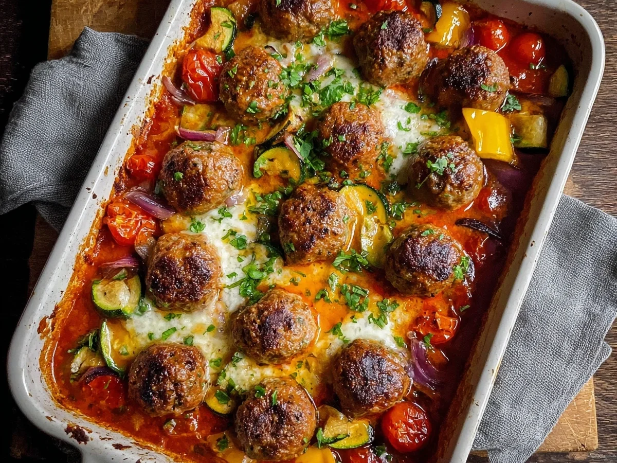 Hackbällchen Toskana vom Blech: Einfach & Lecker - Bild 1