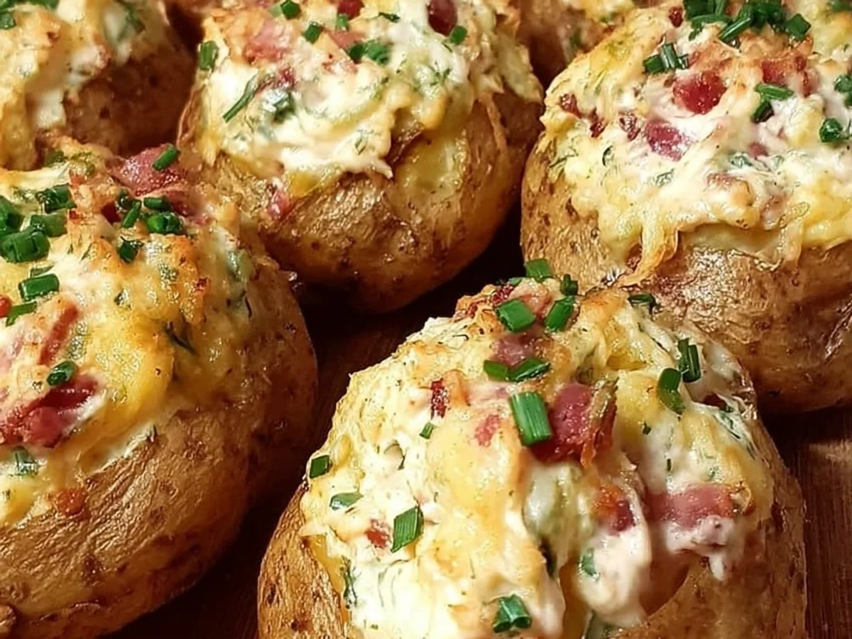 Herzhafte Ofenkartoffeln mit Füllung: Einfach & Lecker - Bild 1
