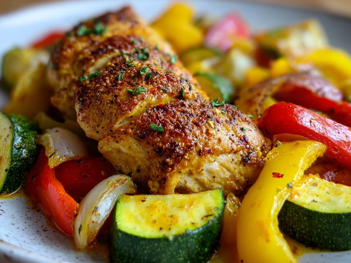 Hähnchen Curry Low Carb: Schnell & Gesund genießen - Bild 1