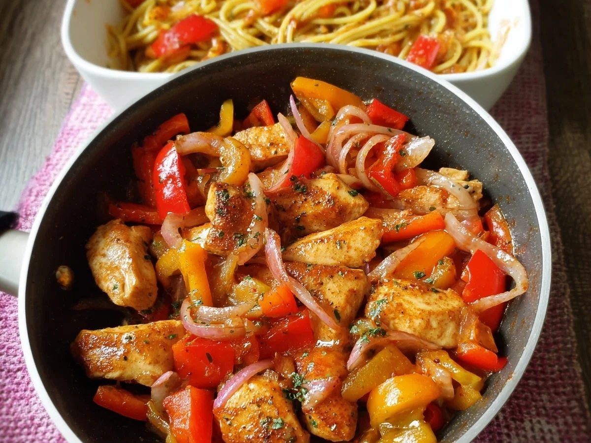 Hähnchen-Paprika-Pfanne: Fix in 20 Min. zubereitet - Bild 2