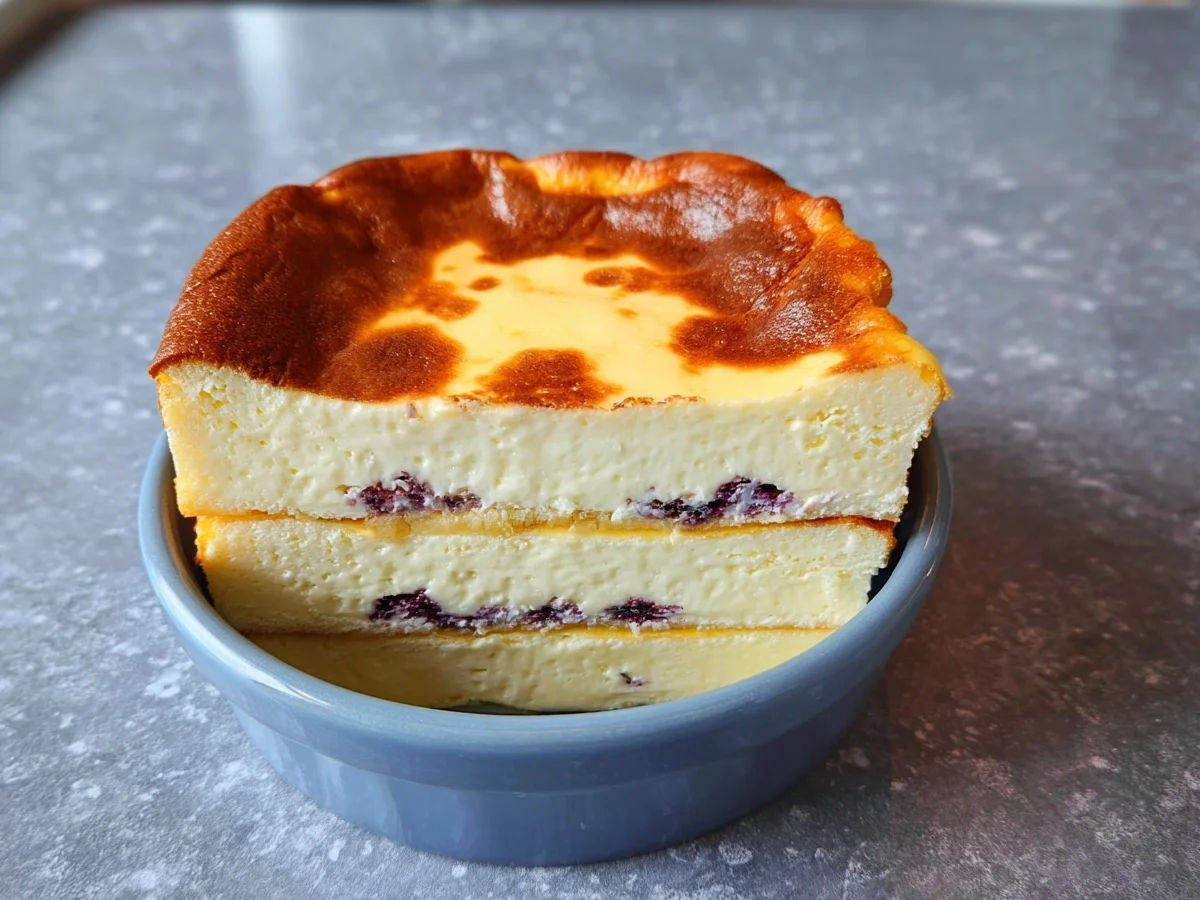 High Protein Low Carb Käsekuchen ohne Zucker - Bild 1
