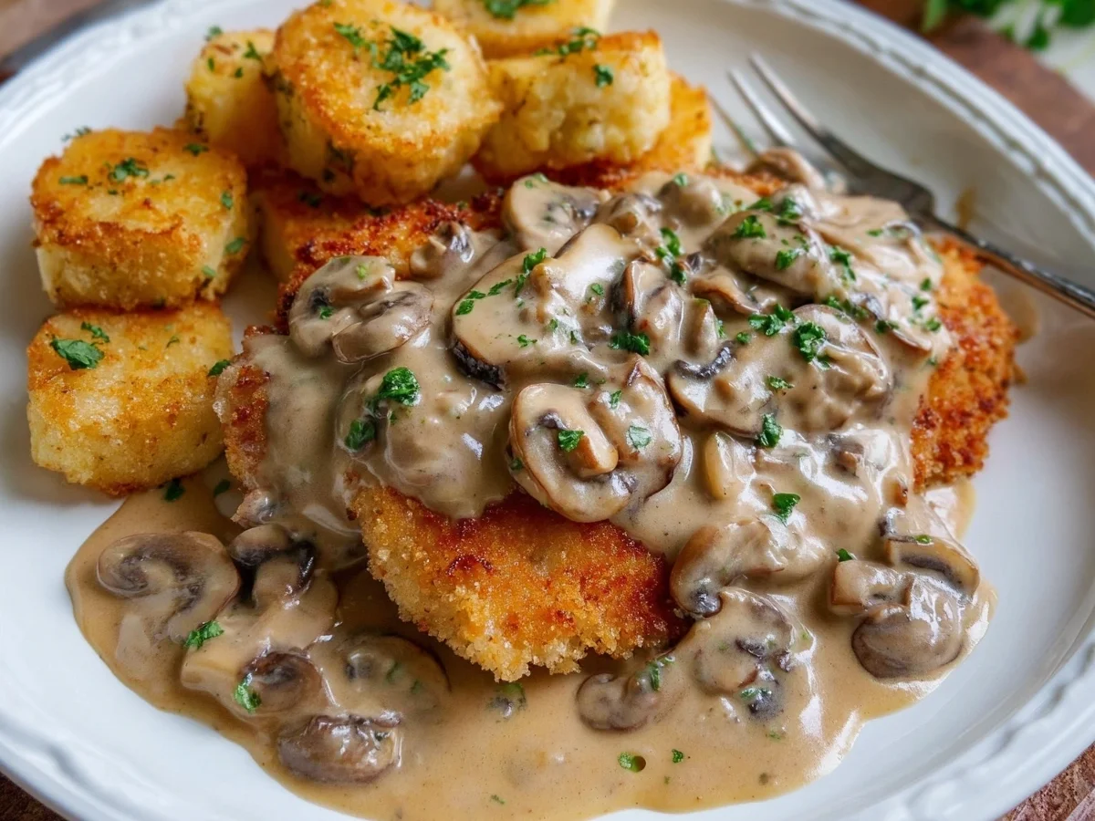Jägerschnitzel klassisch: Pilz-Sahne-Soße Rezept - Bild 2