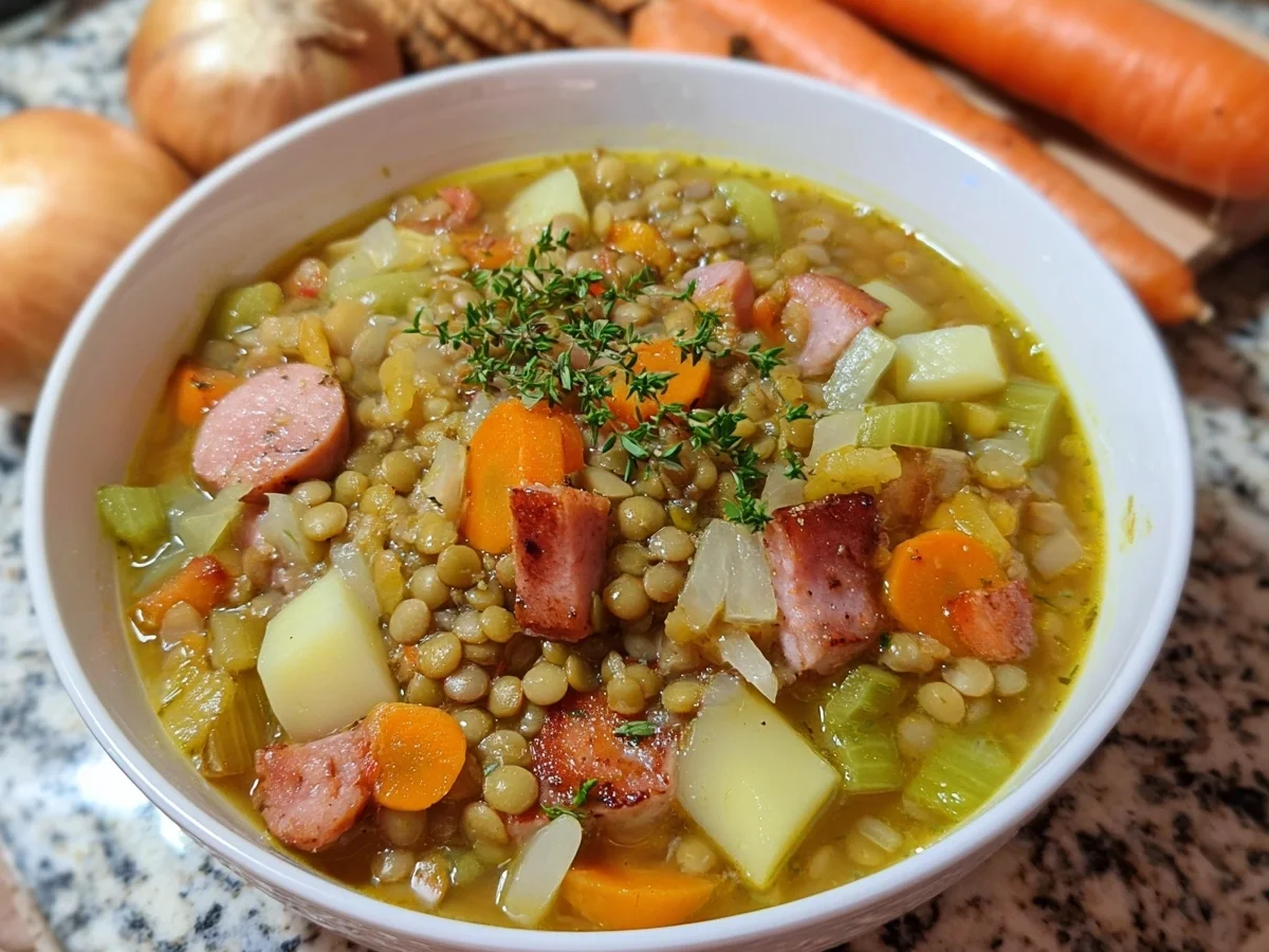 Klassische Erbsensuppe: Omas schnelles Rezept - Bild 2