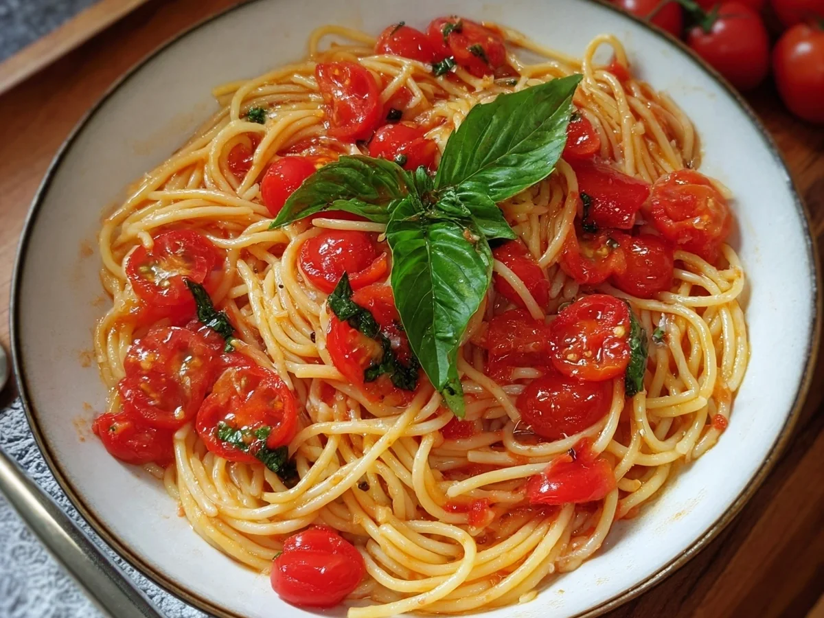 Klassisches Spaghetti Pomodoro Rezept aus Italien - Bild 2
