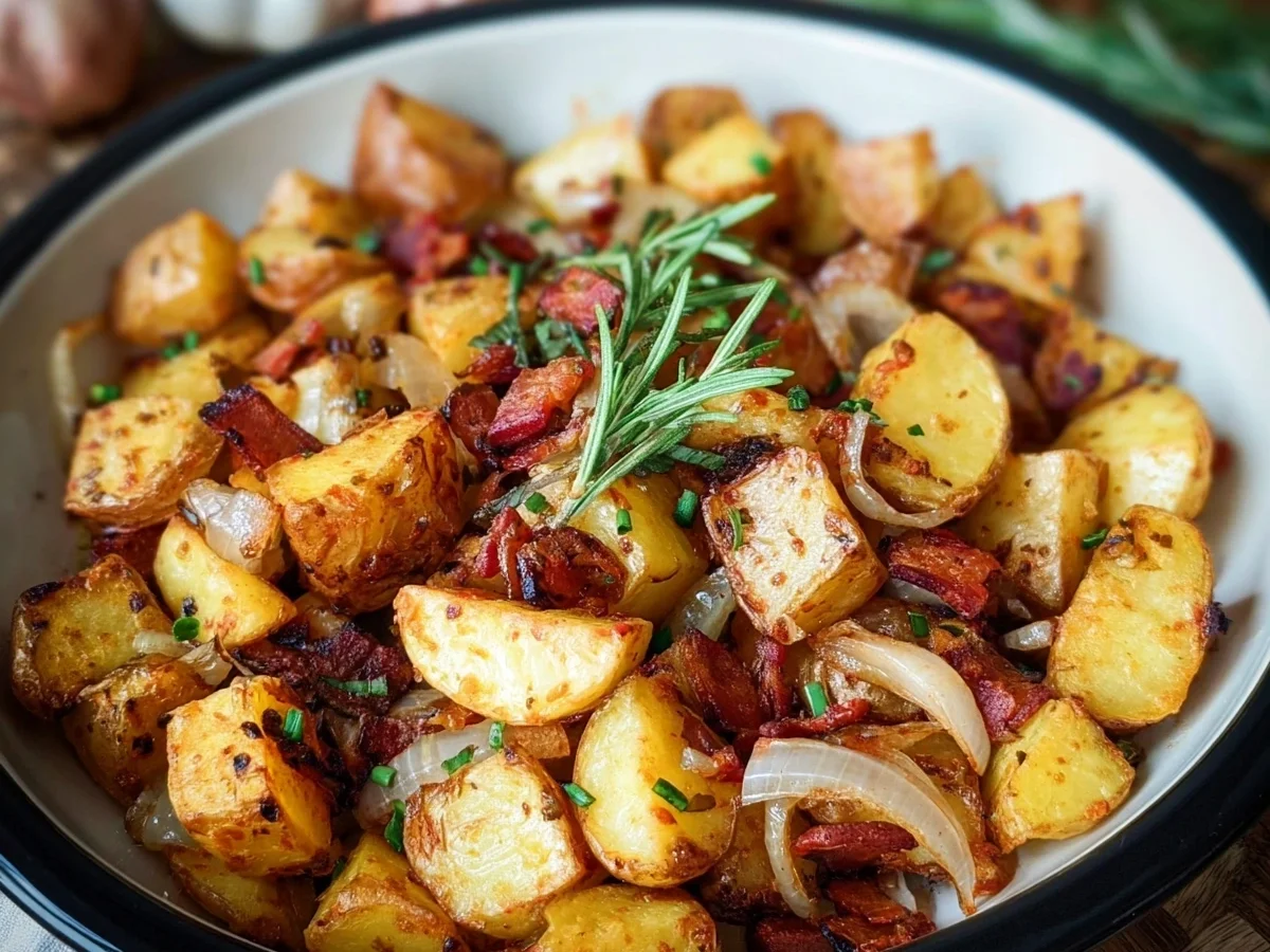 Knusprige Bratkartoffeln aus der Heißluftfritteuse - Bild 1