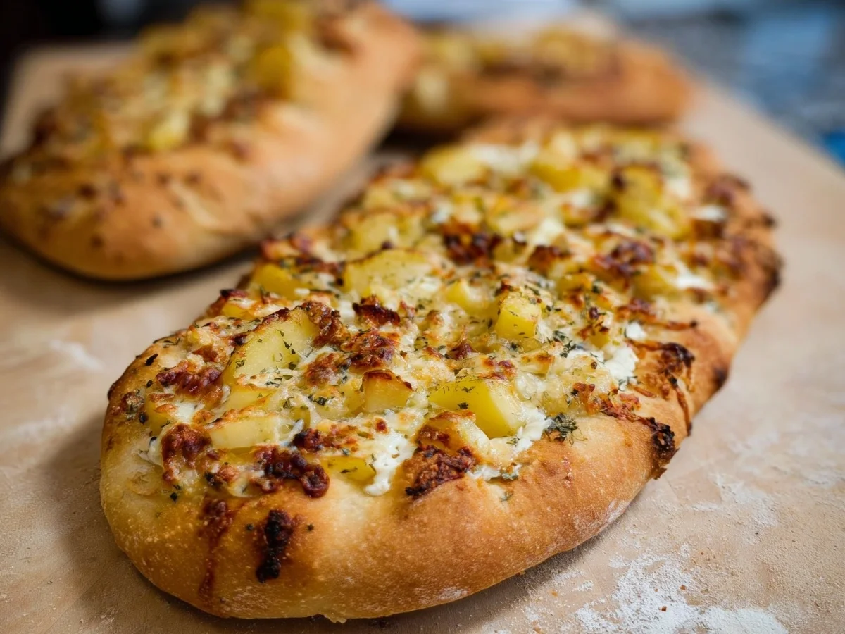 Knusprige Dinnete Schwäbisch: Kartoffeln & Käse - Bild 2