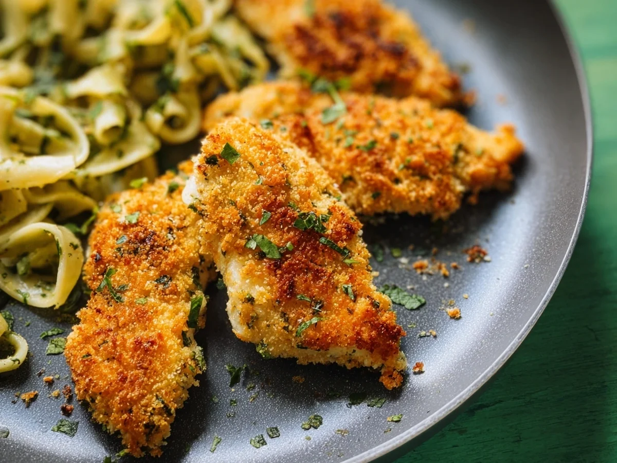Knusprige Hähnchenfilets: Saftig & Aromatisch - Bild 1