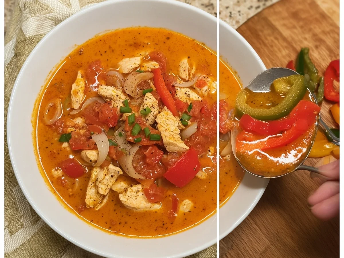 Low Carb Gyrossuppe mit Hähnchen: Schnell & Lecker - Bild 1