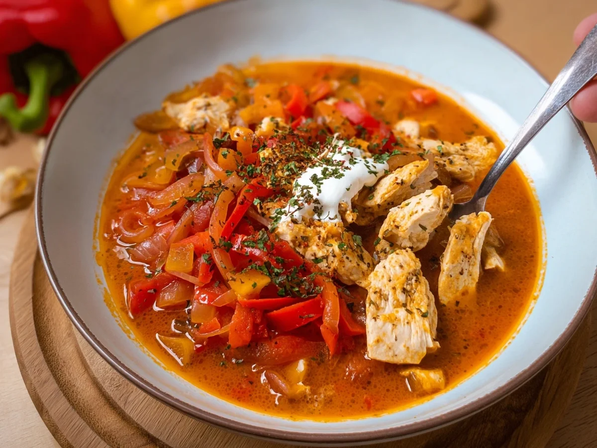 Low Carb Gyrossuppe mit Hähnchen: Schnell & Lecker - Bild 2