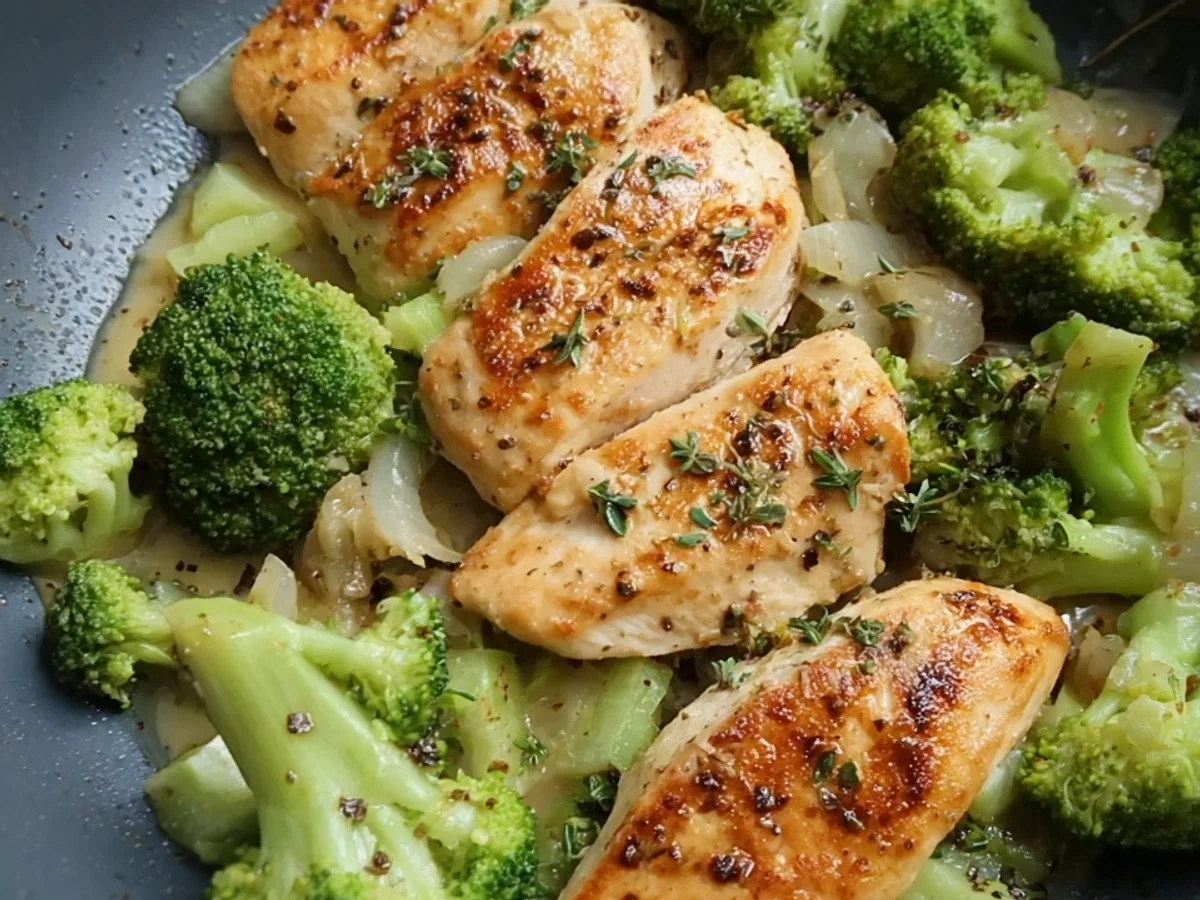 Low Carb Hähnchen Brokkoli Pfanne: Schnell & Gesund - Bild 2
