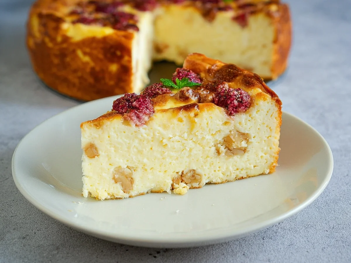 Low-Carb Käsekuchen ohne Boden: Lecker & einfach - Bild 1