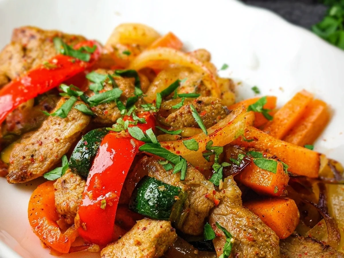Low Carb Lamm Gyros Geschnetzeltes Schnell & Lecker - Bild 1