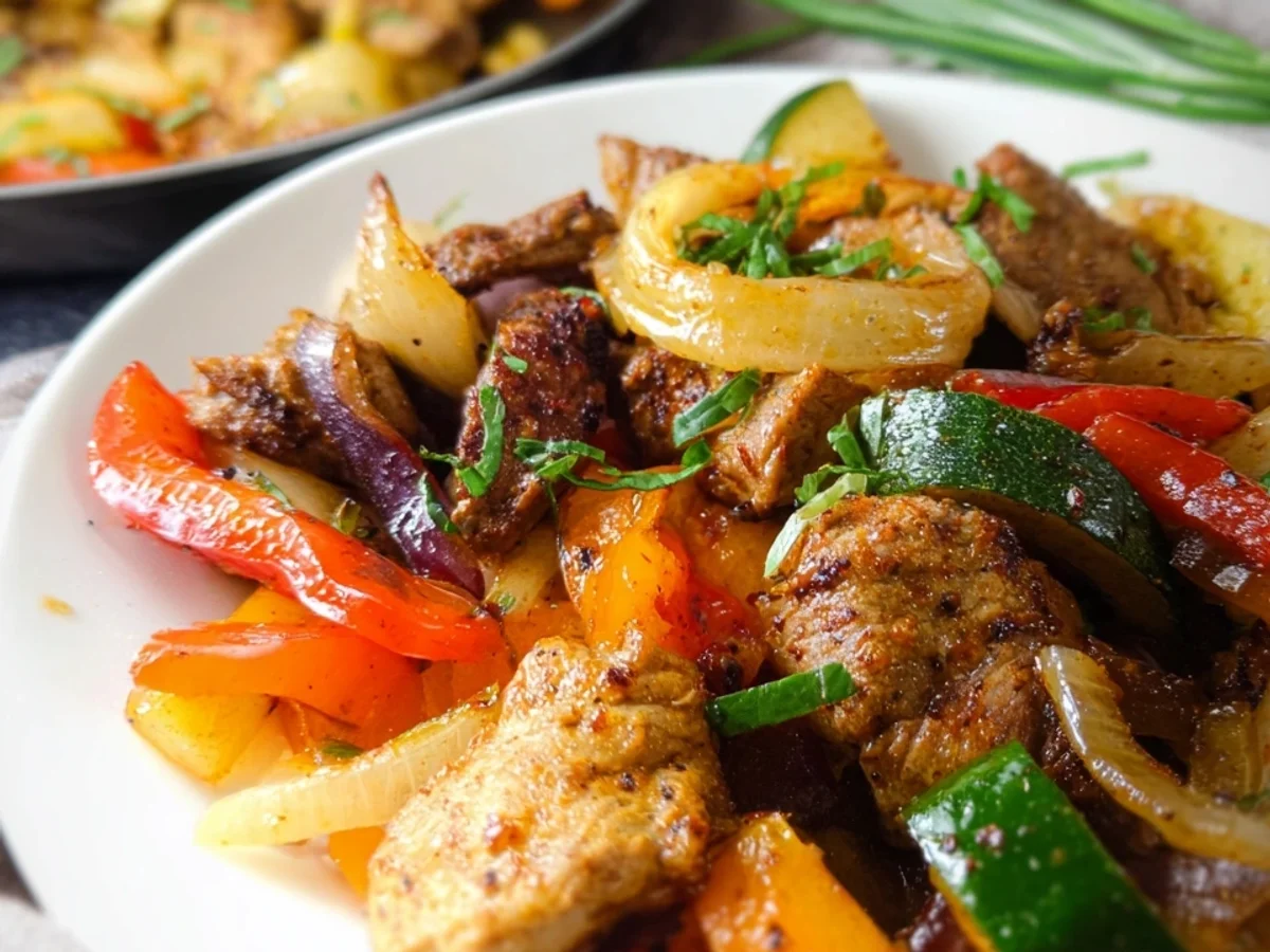 Low Carb Lamm Gyros Geschnetzeltes Schnell & Lecker - Bild 2