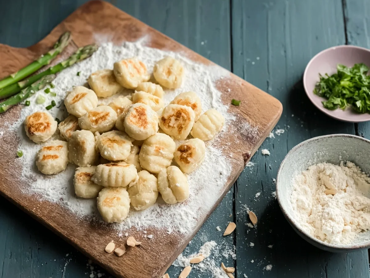 Low Carb Protein-Gnocchi mit Hüttenkäse - Bild 1
