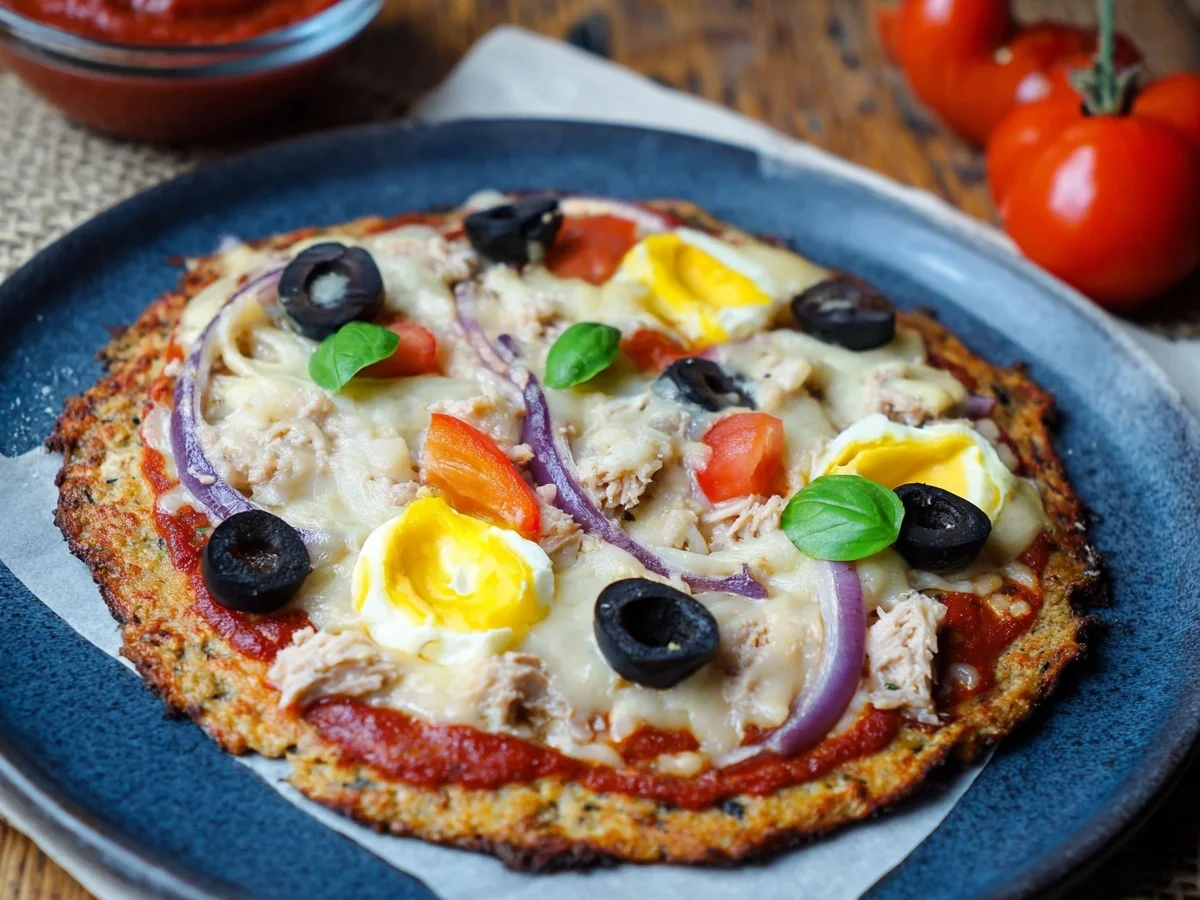 Low-Carb Thunfischpizza: Schnell, lecker & gesund - Bild 2