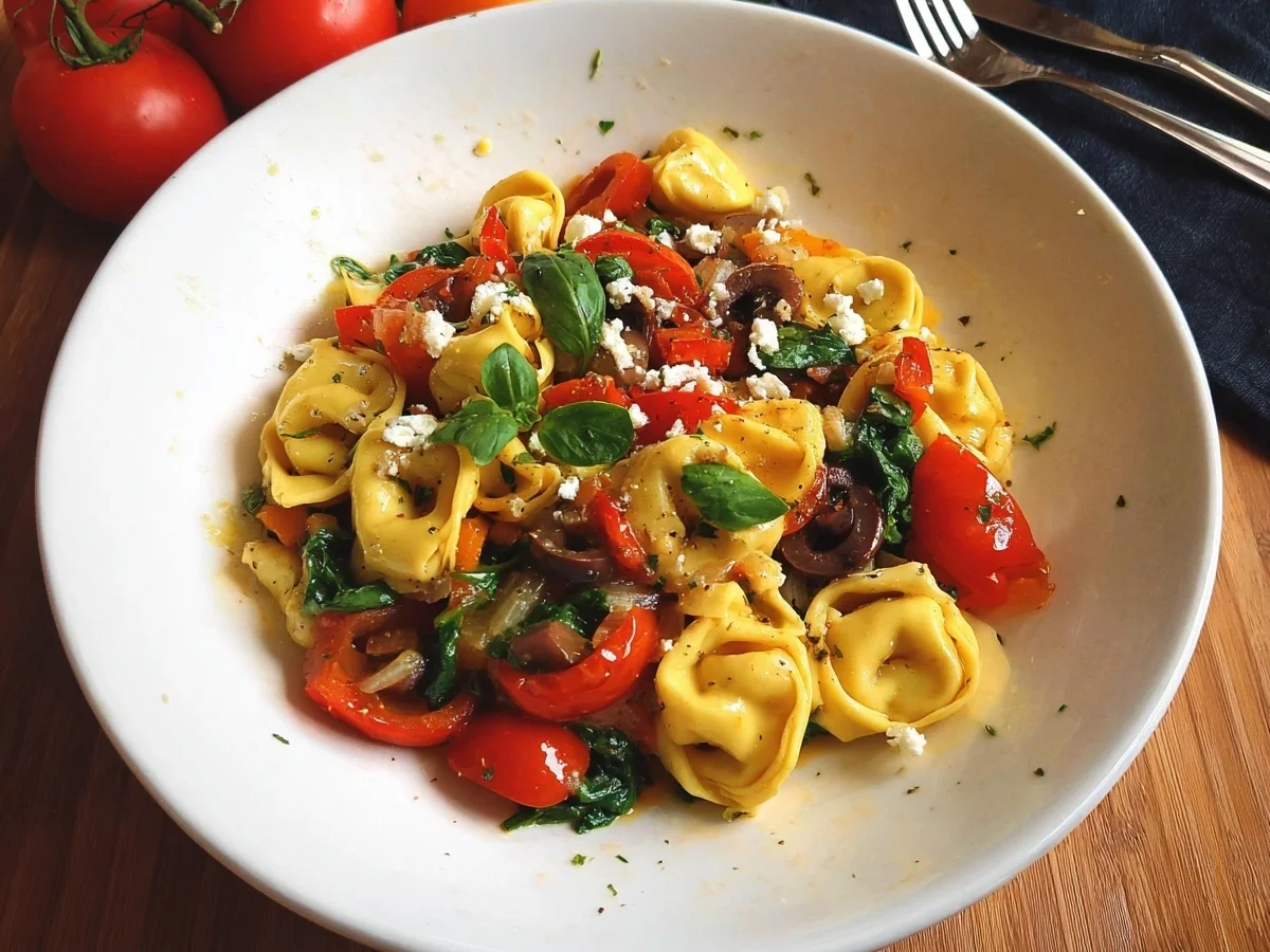 Mediterrane Tortellini: Einfaches & schnelles Gericht - Bild 1