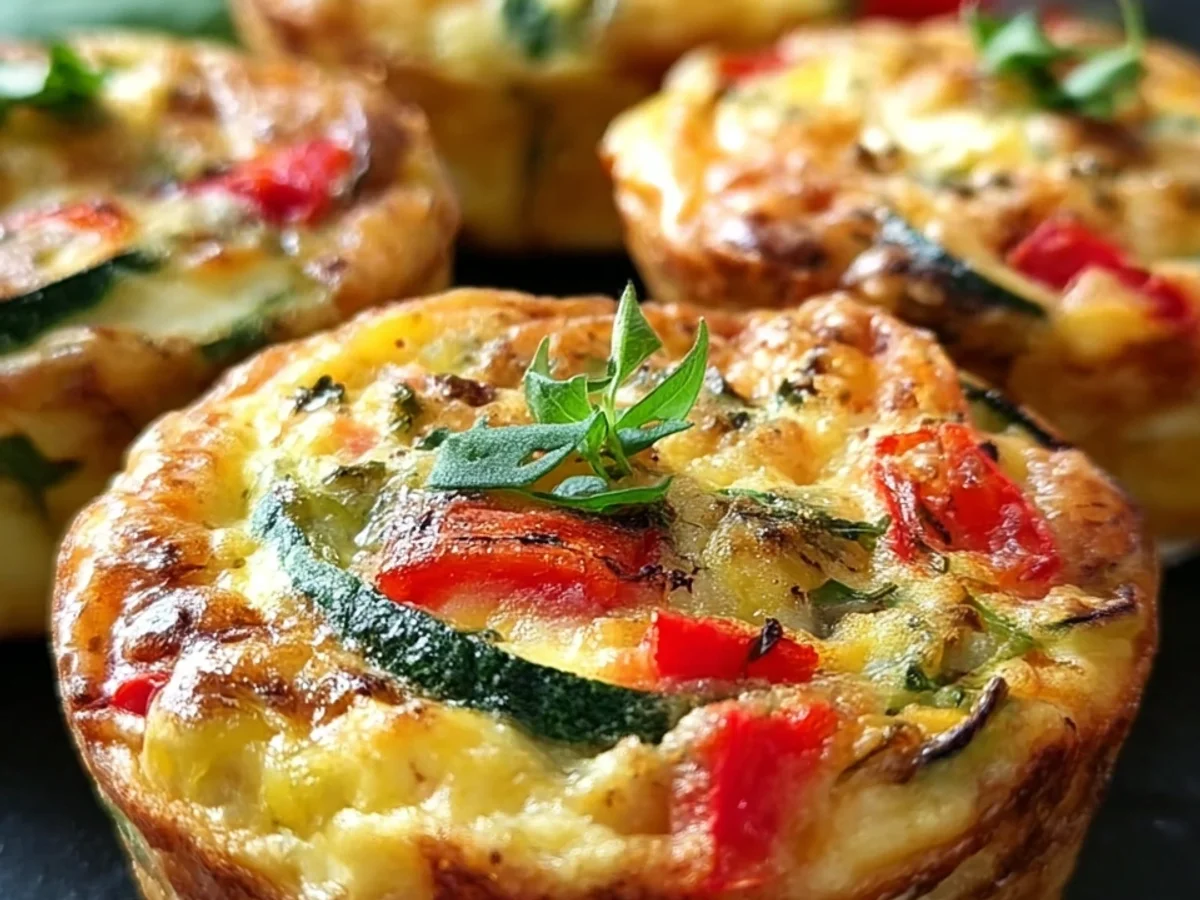 Mini-Quiches mit Gemüse: Ideal für Brunch & Familie - Bild 1