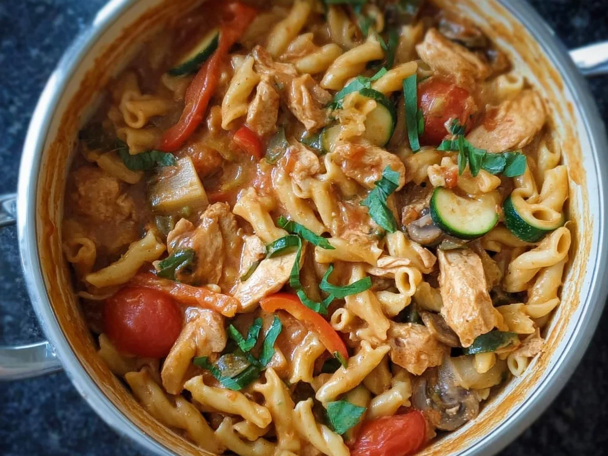 One Pot Pasta mit Huhn: Schnelles & einfaches Familienrezept - Bild 2