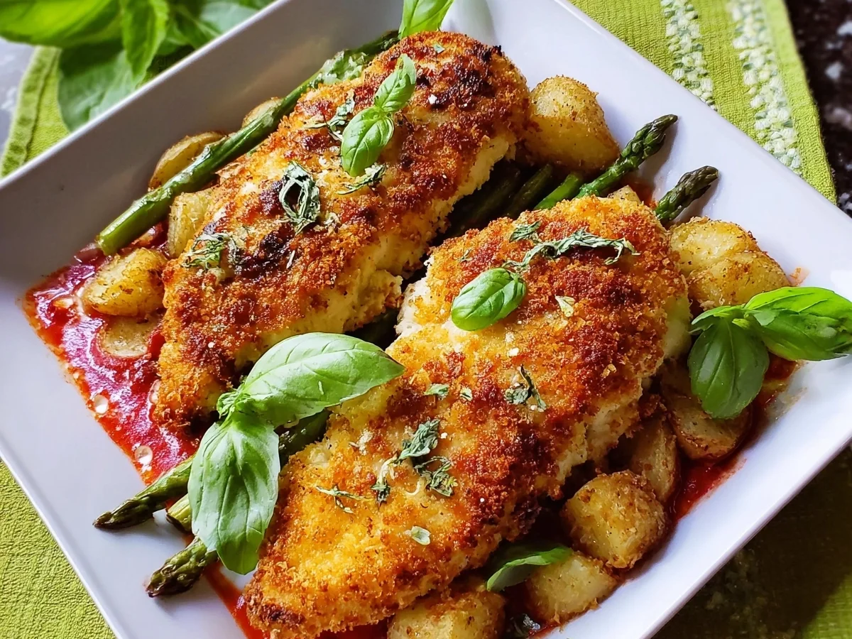 Parmesan-Hähnchen italienisch: Knusprig & aromatisch - Bild 2