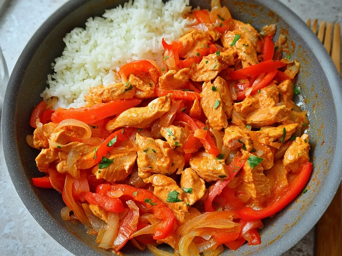 Putengeschnetzeltes mit Paprika: Einfach & Schnell - Bild 1