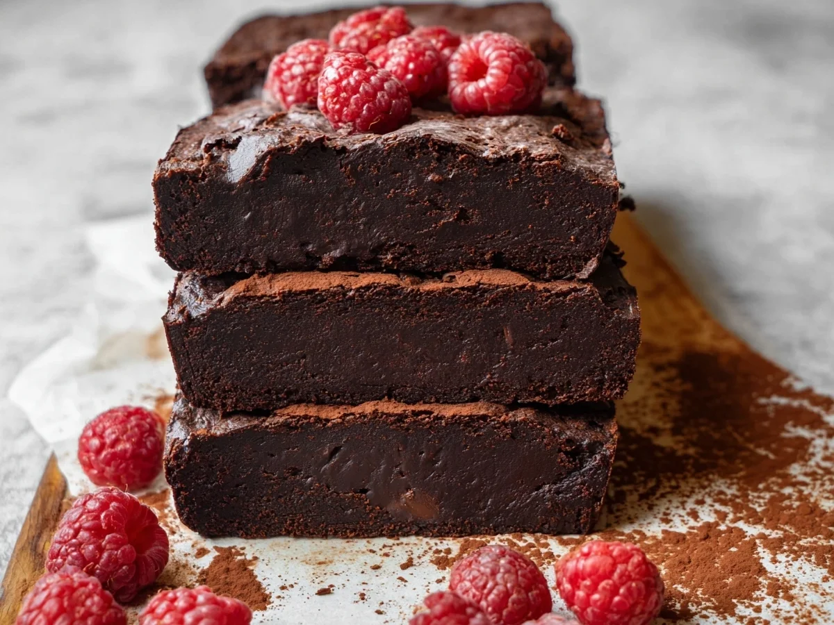Saftige Protein Brownies ohne Zucker | Kalorienarm & Fudgy - Bild 1