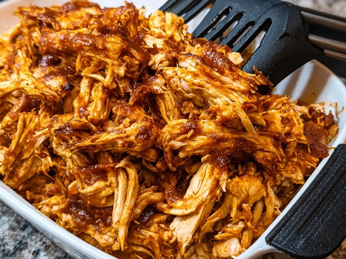 Saftiges Pulled Chicken: Zart aus dem Backofen - Bild 1