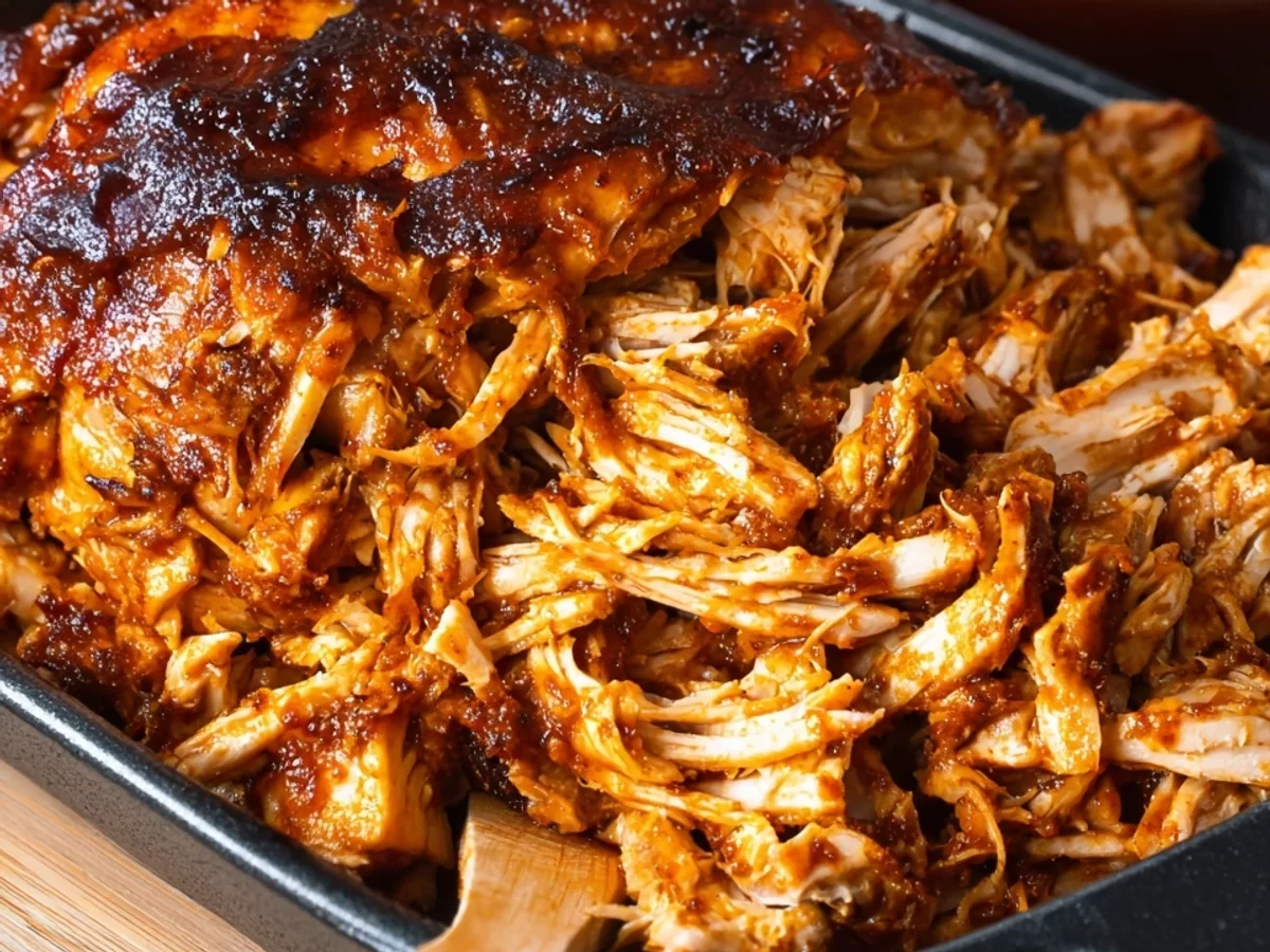 Saftiges Pulled Chicken: Zart aus dem Backofen - Bild 2