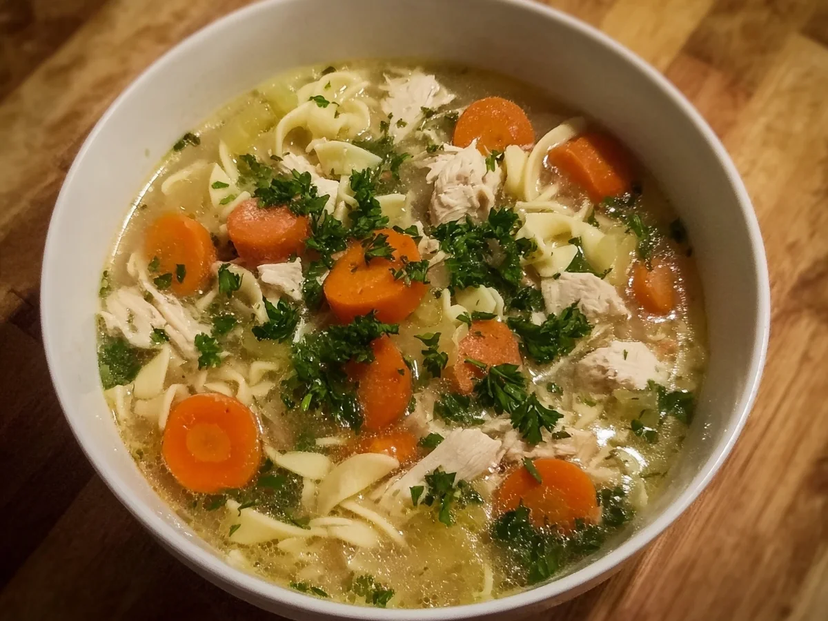 Schnelle Hühnersuppe: Einfaches Rezept für die Familie - Bild 1
