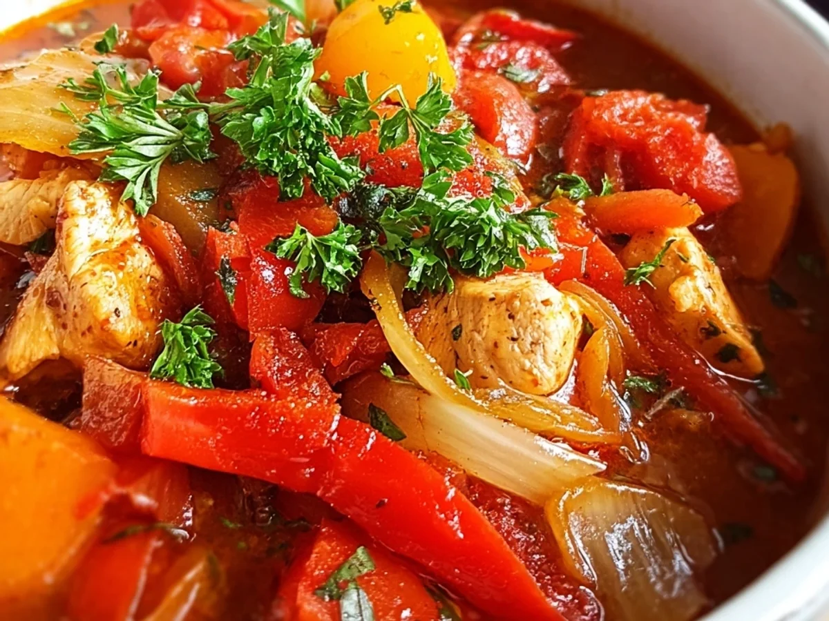 Schneller Hühnereintopf mit Tomaten: Einfach & Lecker - Bild 2