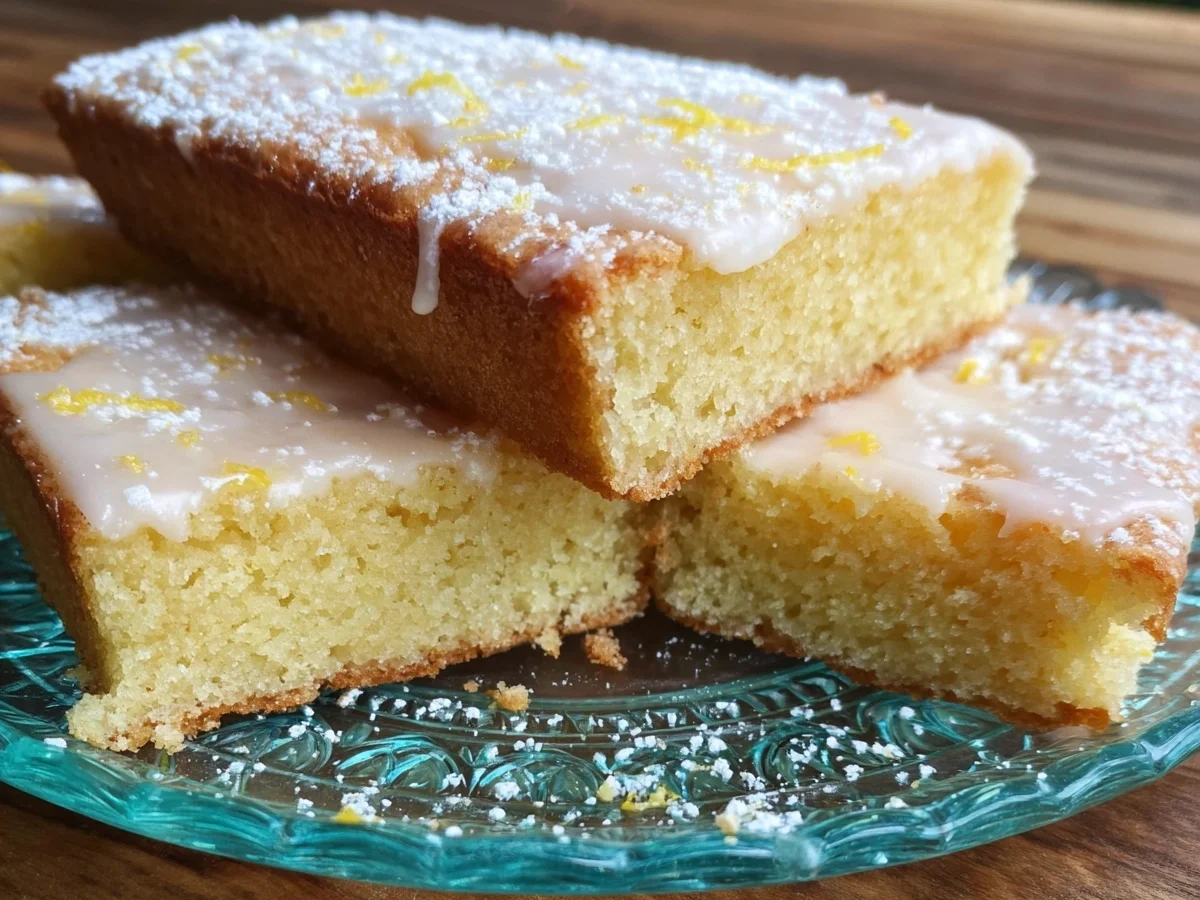 Schneller Zitronenkuchen vom Blech: Einfaches Rezept - Bild 1