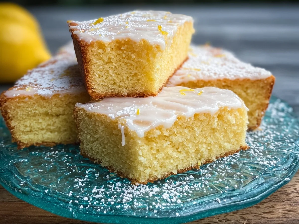 Schneller Zitronenkuchen vom Blech: Einfaches Rezept - Bild 2