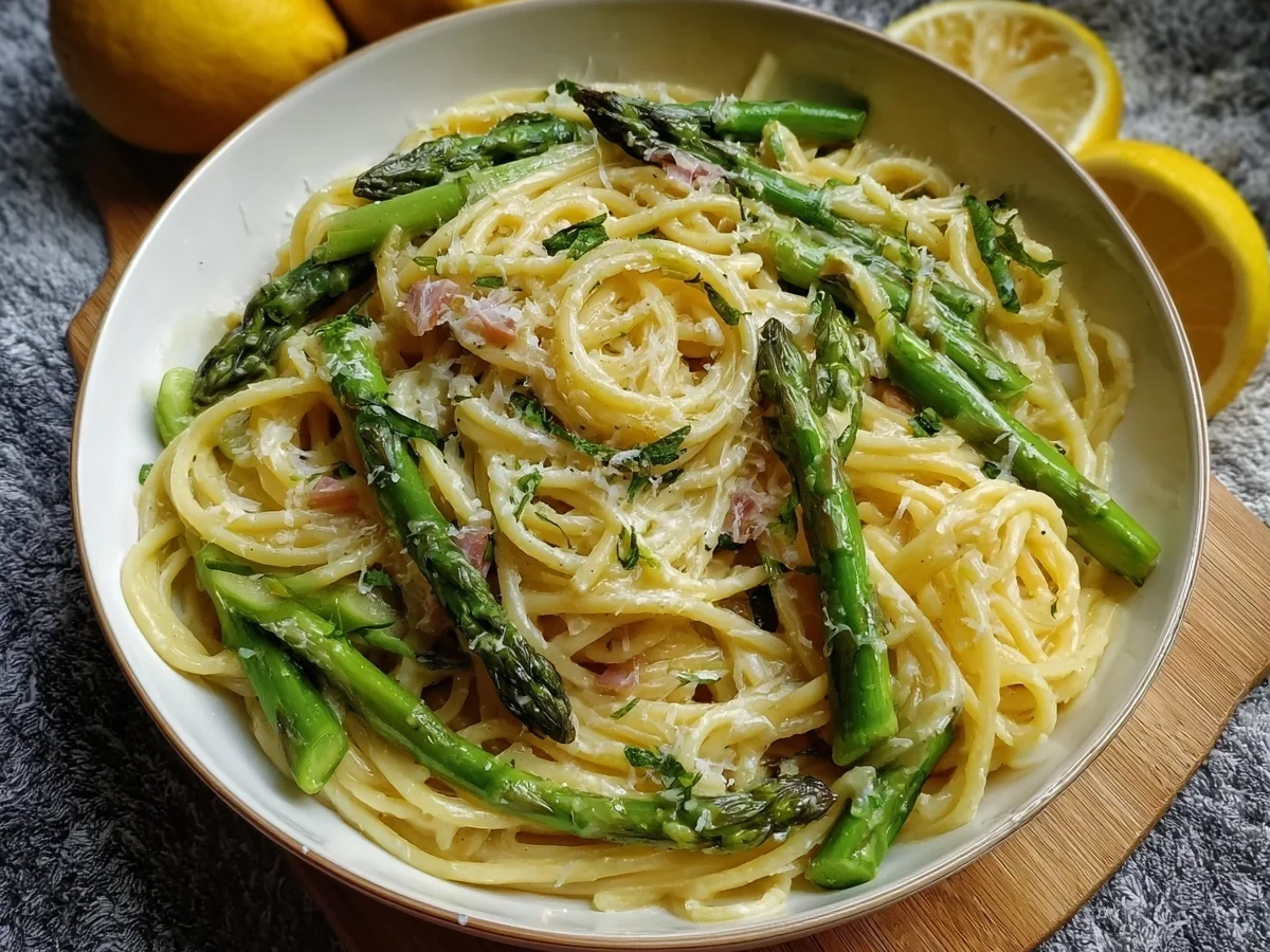 Spargel Pasta Rezept: Schnelles Frühlingsgericht - Bild 1