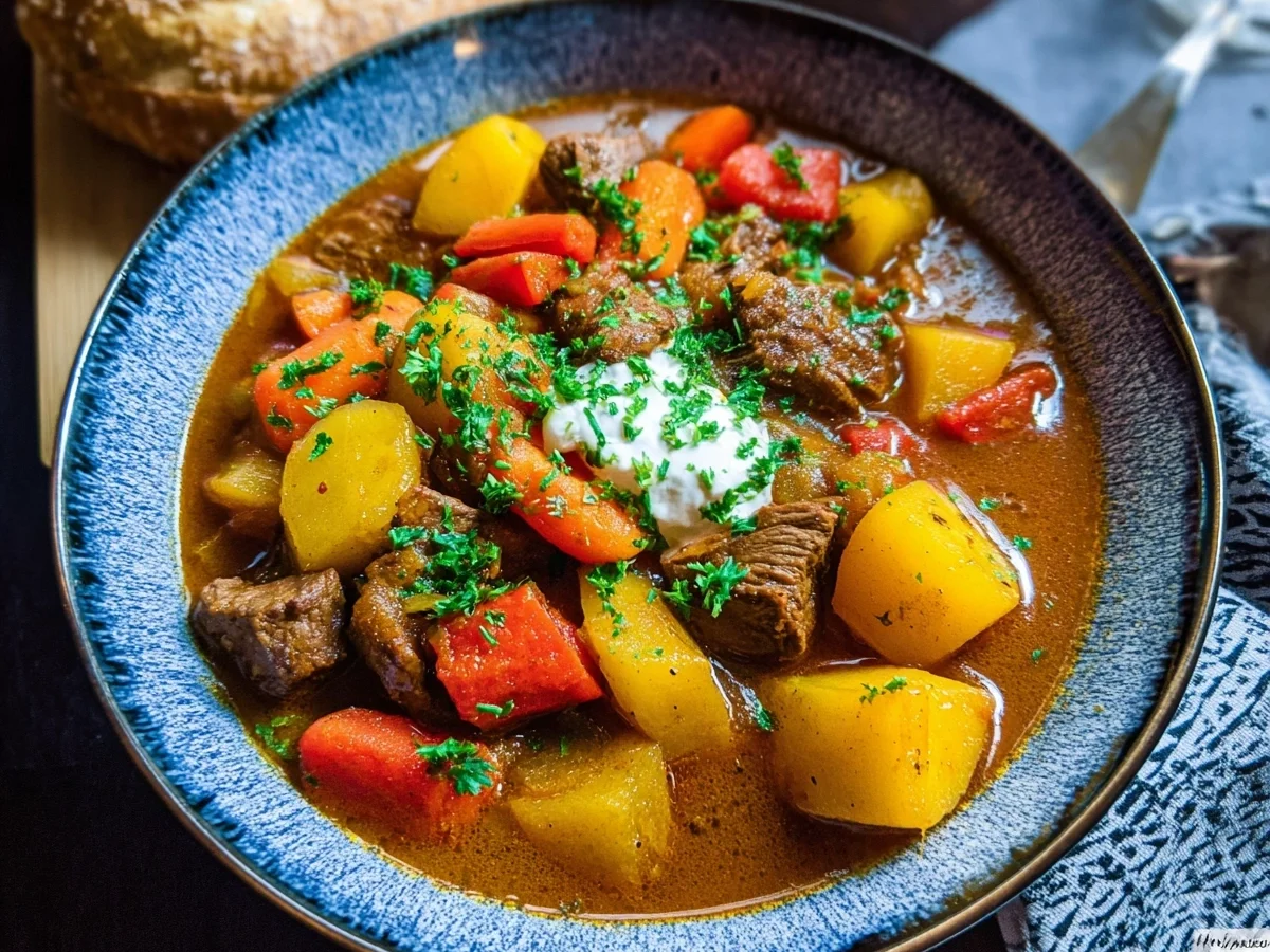 Ungarische Gulaschsuppe: Klassisch mit Paprika & Kartoffeln - Bild 2