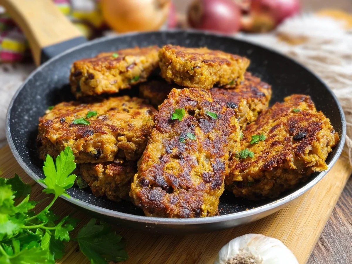 Vegetarische Kidneybohnen-Frikadellen: Familienrezept - Bild 1