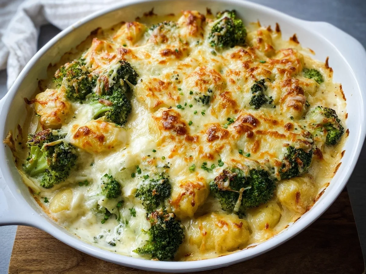 Vegetarischer Gnocchi Brokkoli-Auflauf: Einfaches Familienrezept - Bild 2