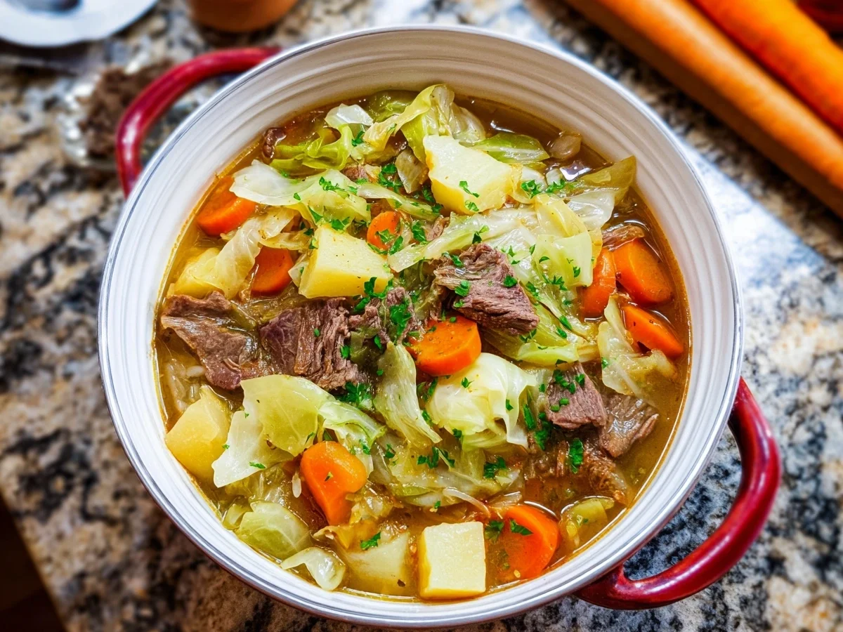 Weißkrauteintopf mit Rindfleisch: Herzhaft & Klassisch - Bild 1