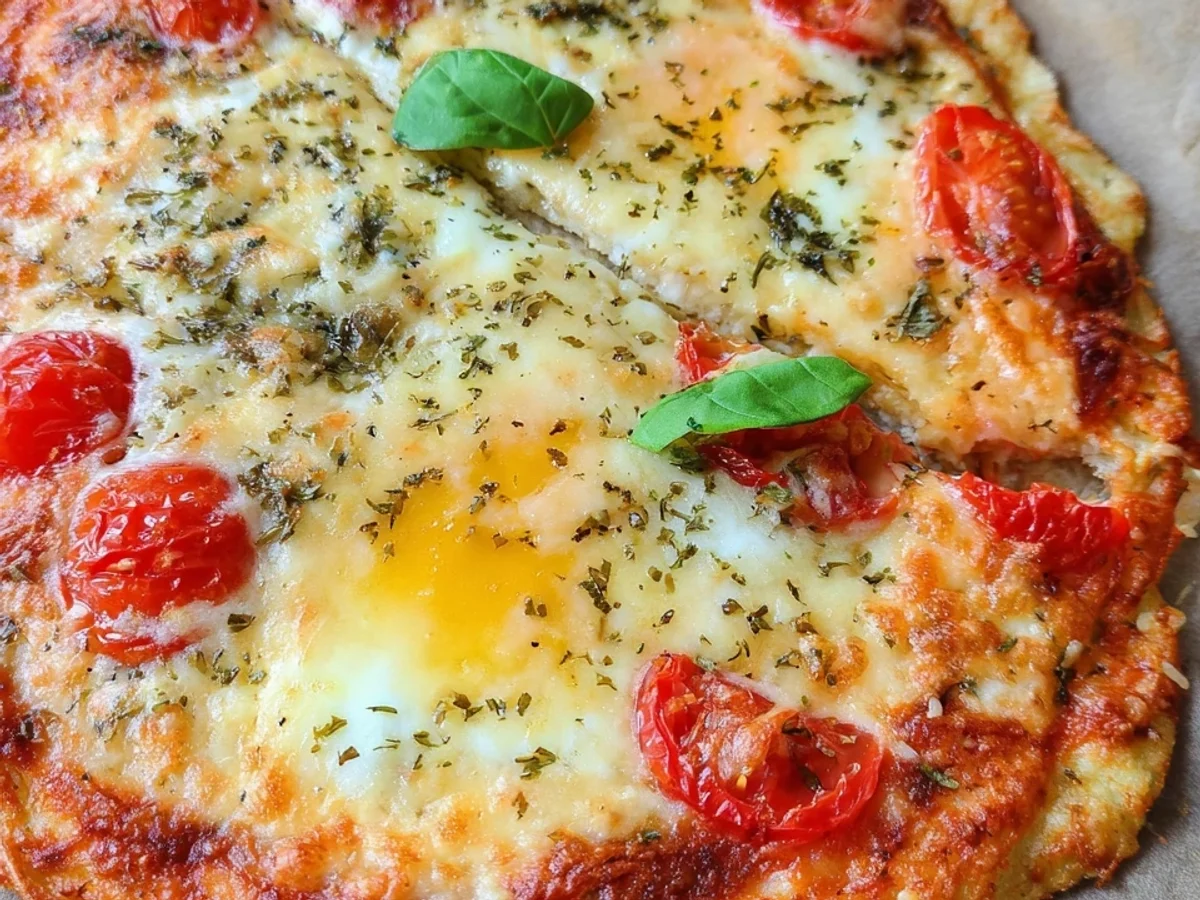3-Zutaten Protein Pizzateig: Kalorienarm & Schnell - Beitragsbild
