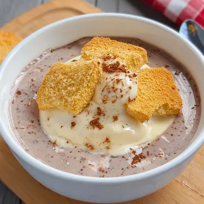DDR Puddingsuppe mit Zwieback: Originalrezept