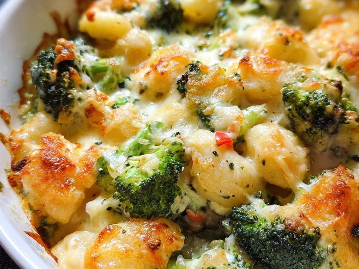 Gnocchi-Brokkoli-Auflauf für die ganze Familie - Beitragsbild